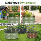 G GOOD GAIN Round Raised Garden Bed - Image 6