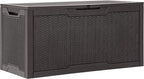 YITAHOME 100 Gallon Resin Deck Box, Weather Resistant Outdoor Storage Box - Image 7