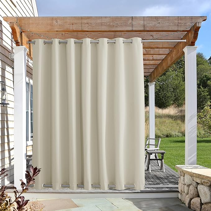 NICETOWN Outdoor Curtain Extra Wide by NICETOWN
