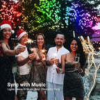 Brizled RGB Christmas Lights, 164ft 500 LED Color Changing String Lights - Image 4