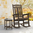 LUE BONA Outdoor Rocking Chairs Set, Poly Porch Rockers - Image 9