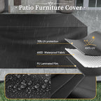 Aoxun 7 Piece Patio Furniture Set - Image 6