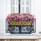 6 Pack 30 Inch Window Boxes Planters Railing Planter Box - Image 4