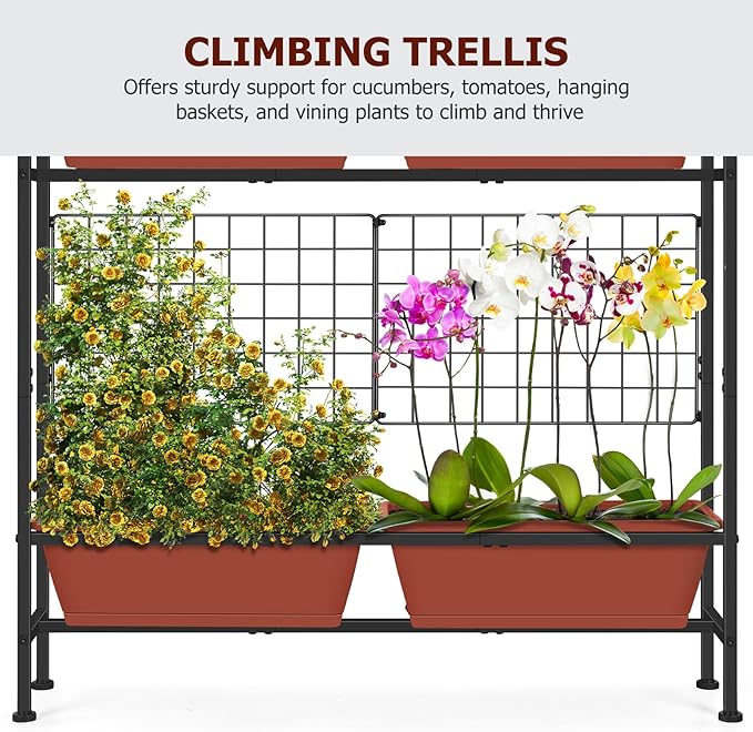 Raised Garden Beds with Legs, Elevated Planter Box Outdoor - Image 4