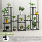 Twhep Tall Multi Tier Plant Stand, 13 Tiers Multifunctional Plant Stands - Image 3