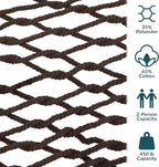 Sunnydaze Cotton Rope Hammock for Outside - Image 3