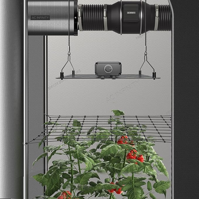 AC Infinity Grow Tent Trellis Netting 3x3', Heavy-Duty Elastic Plant Net - Image 5