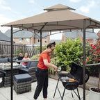 Eurmax USA High Performance Grill Gazebo Canopy Replacement Cover 5x8 BBQ - Image 6