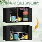 Devoko 160 Gallon Double-Wall Deck Box - Image 3