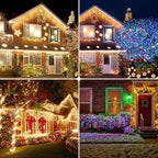 Warm White to Multicolor Color Changing 200 LED 66FT Connectable Christmas - Image 8