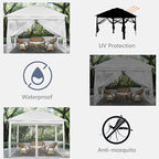 GDY 11x11 Pop Up Canopy Tent, Outdoor Canopy - Image 4