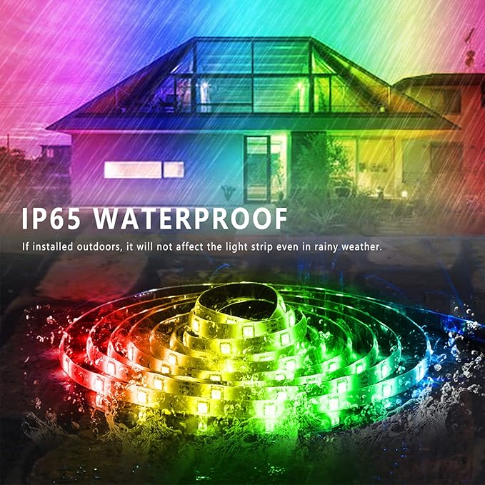 100ft Outdoor Led Strip Lights Waterproof, Ip68 Outside Led Light Strip - Image 5