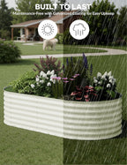 GarveeLife 6x3x2 ft Galvanized Raised Garden Bed - Image 4