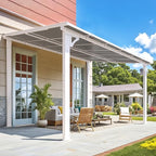 AECOJOY 12' x 8' Outdoor Gazebo Pergola by AECOJOY
