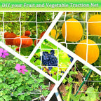 6x15FT Plant Trellis Netting, Heavy-Duty Garden Grow Net Polyester Square Mesh - Image 4