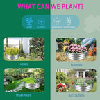 Durable Round Galvanized Steel Raised Garden Bed - Image 4