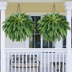 MARTINE MALL 2Pcs 48'' Fake Ferns Look Real Artificial Ferns - Image 6