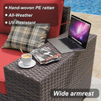 ALAULM 7 Pieces Patio Furniture Set - Image 2
