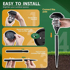 SOLPEX Solar Lights for Outside, Solar Outdoor Pathway Garden Lights Waterproof - Image 9