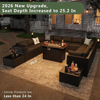 Aoxun 15 Piece Patio Furniture Set - Image 6