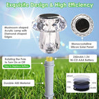 Mancra 8 Pack Mushroom Solar Pathway Lights, Color Changing LED Solar Outdoor - Image 5