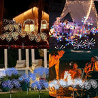JJGoo Solar Garden Lights, New Upgraded 2 Pack Solar Swaying Starburst Light - Image 7