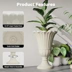 23" Tall Planters for Outdoor Plants Set of 2, Planter - Image 4