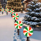 Ultimate Unicorn Christmas Lollipop Pathway Lights - Image 8