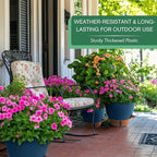 montresor 2 Pack 10 inch Plant Pots, PP Plastic Self Watering Plant Pot - Image 3