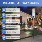 B-right Outdoor Pathway Lights, Extendable IP65 Waterproof Outdoor Garden Light - Image 2