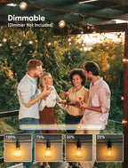 Brightown LED Outdoor String Light, 109 Feet Patio Lights - Image 9