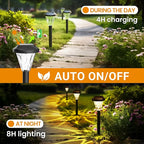 GIGALUMI 12 Pack Solar Lights Outdoor Waterproof, Outdoor Solar Lights - Image 5
