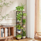 Bamworld Tall Plant Stand Indoor 6 Tier Plant Shelf - Image 6
