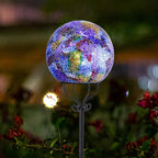 VCUTEKA Solar Outdoor Lights Garden Decor Mosaic Solar Garden Lights Waterproof - Image 6
