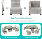 10-Piece Outdoor Patio Furniture Set - Image 2