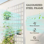 Outsunny Galvanized Raised Garden Bed - Image 3