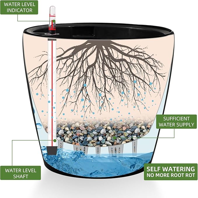 Dexceder 13x12 Self Watering Planter - Image 2