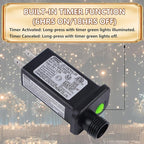 LJLNION 300 LED Christmas Lights, Extra Long 98.5FT Xmas String Lights Outdoor - Image 5