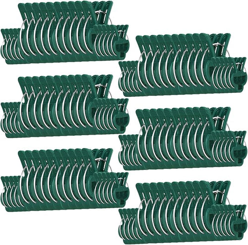 120 Pcs Plant Support Clips, Flower and Vine, Garden Tomato Plant Support Clips by Yinghezu