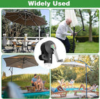Cantilever Umbrella Parts, Adjustable Patio Umbrella Replacement Parts Umbrella - Image 7
