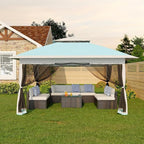 Canopy Tent 12x12 ft, Pop Up Gazebo One-Push Setup by GarveeLife