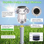 Mancra Solar Pathway Lights Outdoor, 8 Pack Mushroom Solar Lights Outdoor - Image 4