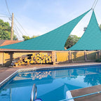 E&K Sunrise 11' x 11' x 11' Sun Shade Sail Triangle Canopy Shade Cover UV Block by EKSUNRISEINC