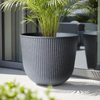 WORTH Garden Round Large Planter Pot Set of 2-17.5" Dia x 15.5" H - Image 4
