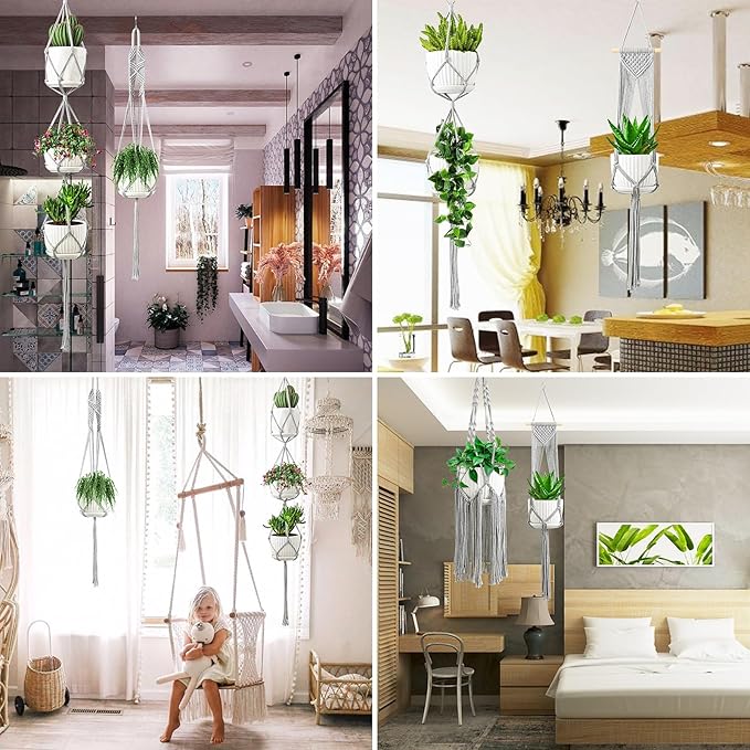 Macrame Plant Hangers - Image 5