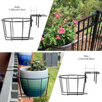TQVAI 10 Inch Railing Planter - Image 2