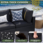 Aoxun 15 Piece Patio Furniture Set - Image 3