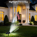 Solar Spot Lights Outdoor Waterproof, 18 LED Solar Powered Landscape Lighting - Image 5