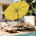 MEWAY 9ft Patio Umbrella Outdoor Table Umbrellas - Image 3