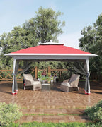 Canopy Tent 13x13 ft, Pop Up Gazebo One-Push Setup - Image 11